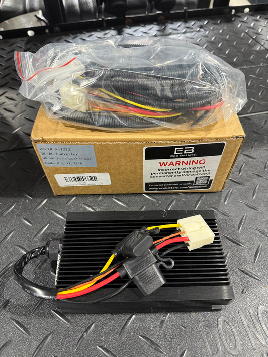 Eco Battery DC-DC 12V Converter (40V-90V Input) (Free Shipping)