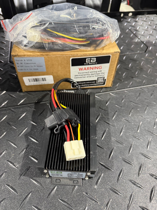Eco Battery DC-DC 12V Converter (40V-90V Input) (Free Shipping)