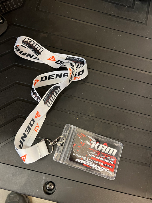 KRM Lanyard w/ Plastic Sleeve for Denago Key Card (Shipping Included)