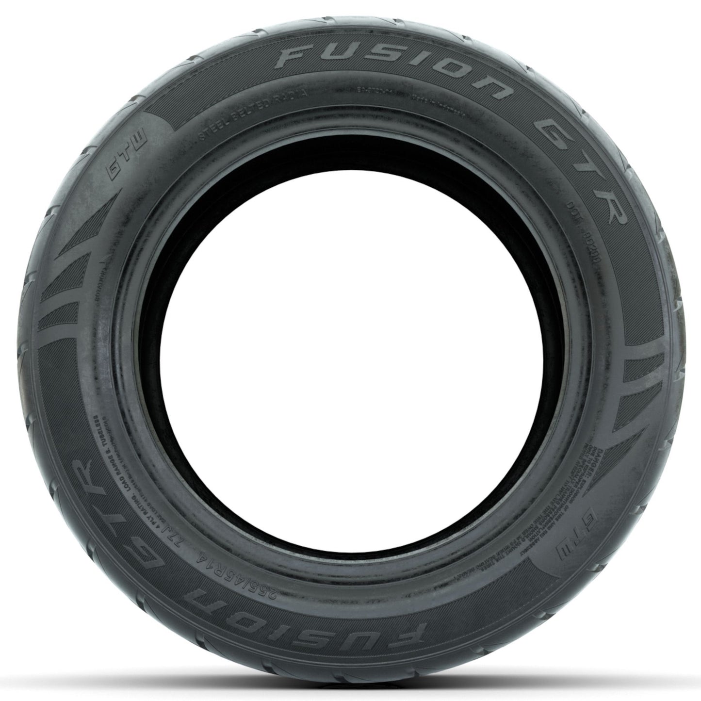 GTW Fusion GTR Steel Belted Tire - 255x45-R14 (Set of 4)