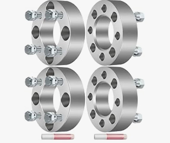 1.5" Machined Wheel Spacers for Denago Golf Carts – Fits All Models (Set of 4)