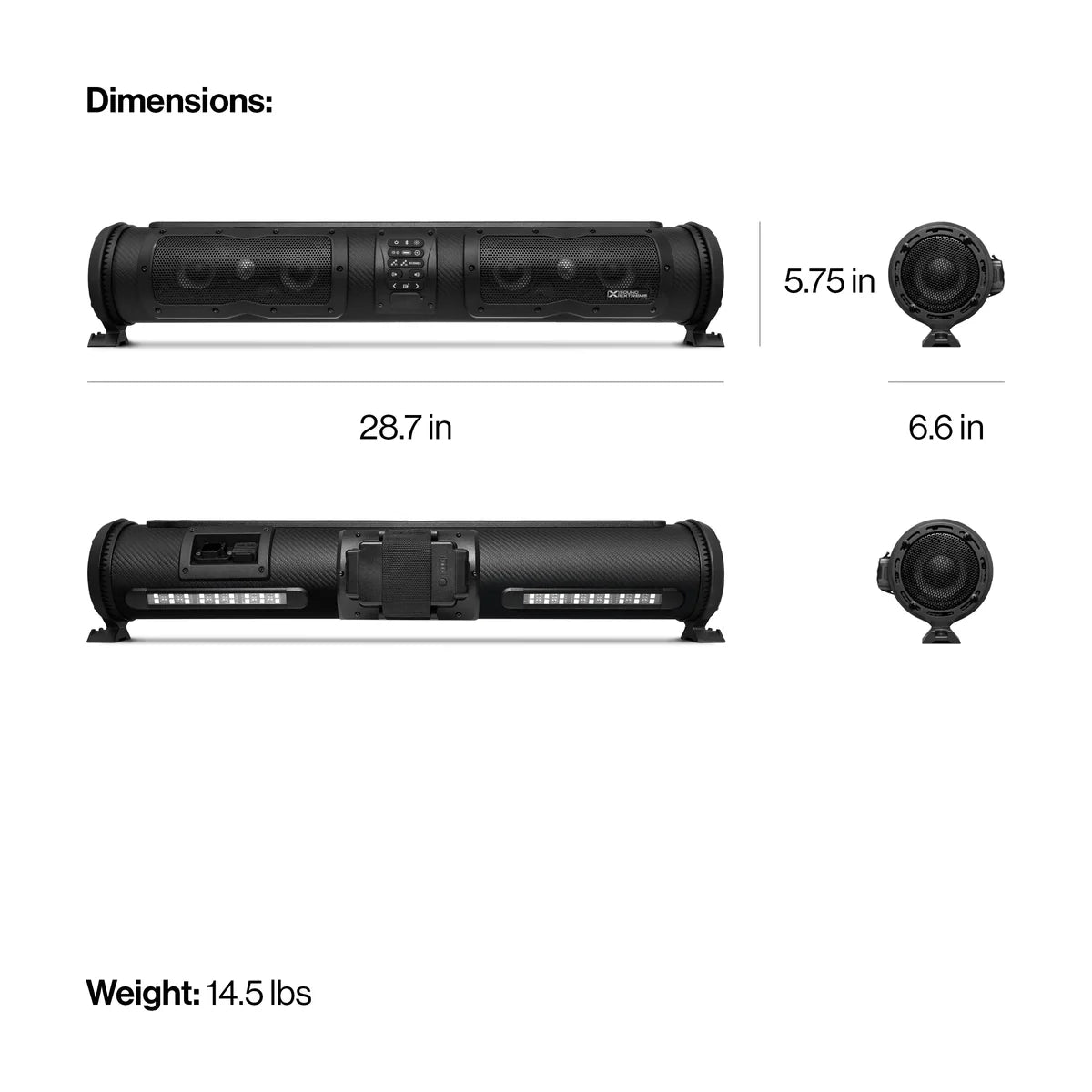 ECOXGEAR SEB28 Elite SoundExtreme 28"