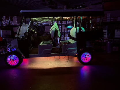 LED Wheel Lights Kit for All Denago Golf Cart Models