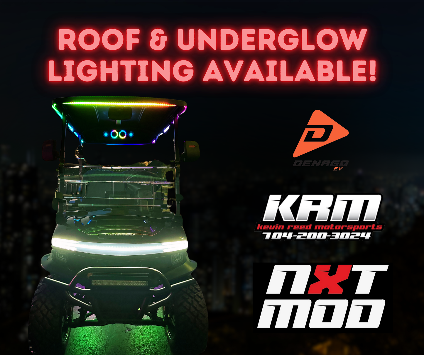 Denago Rover OEM Roof Lights / UnderGlow