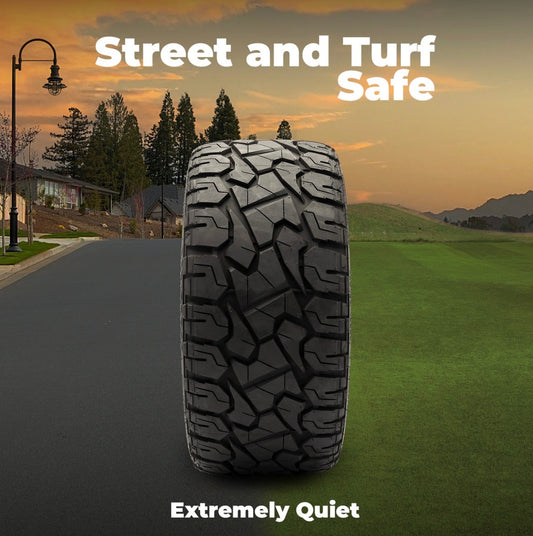 Xcomp® Gladiator 23x10-R14 Steel Belted Radial Golf Cart Tire