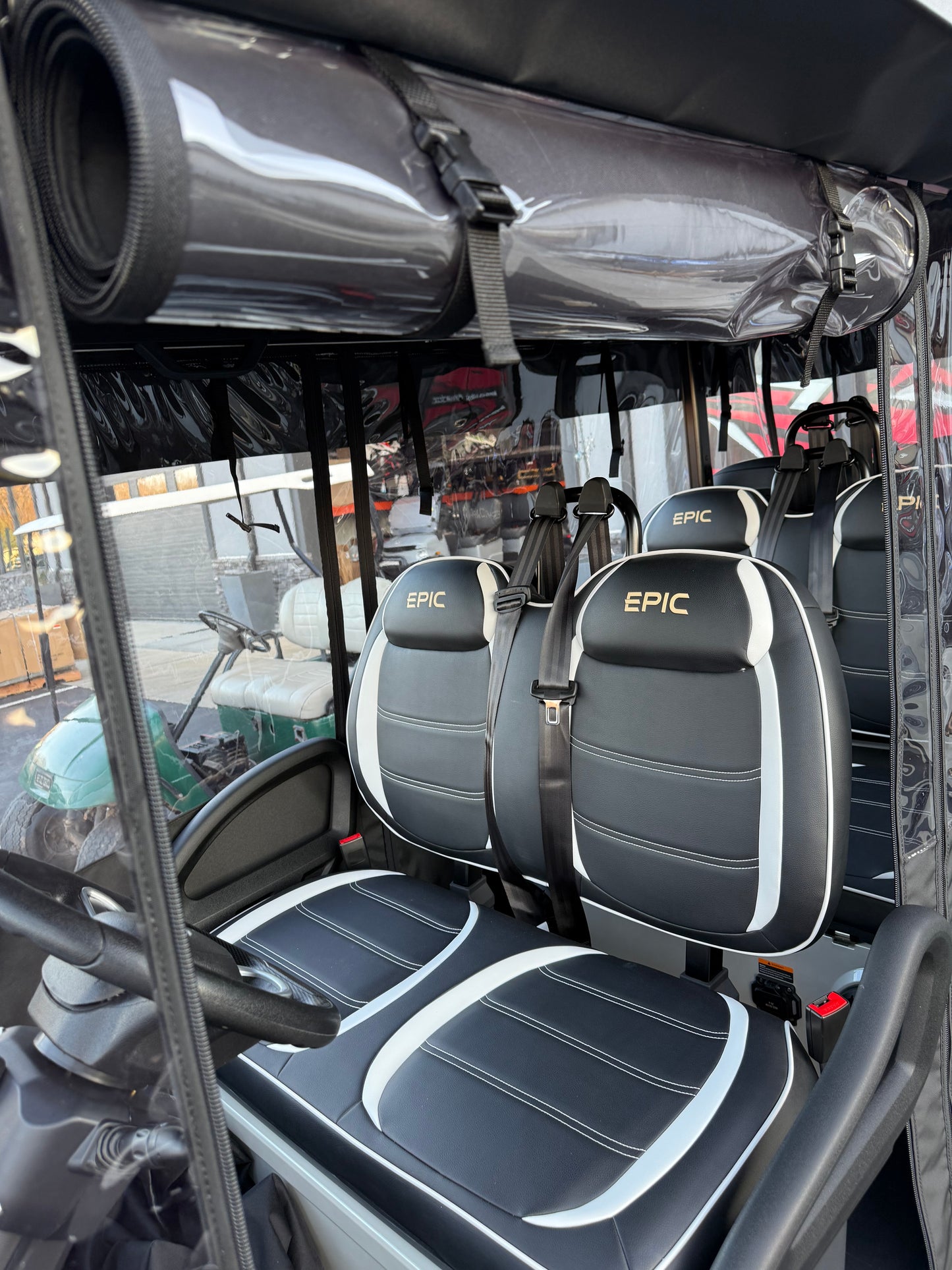 NXTMOD Full Enclosure for Epic E60FX (6-Passenger) – All-Weather Protection