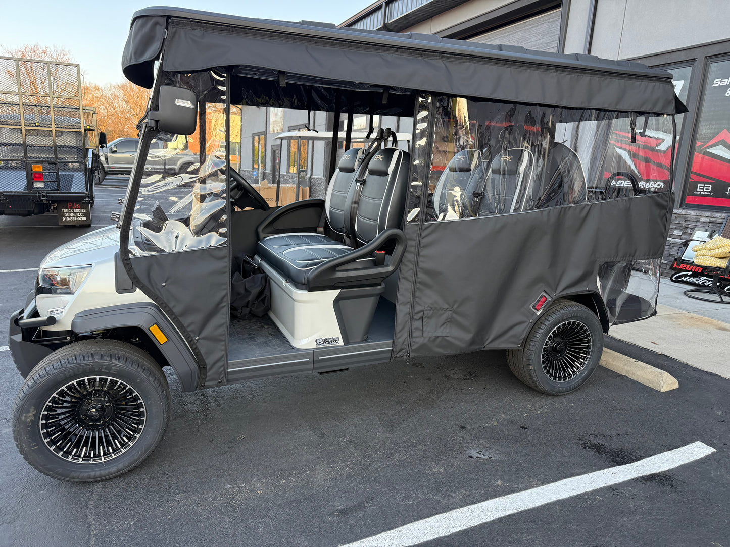 NXTMOD Full Enclosure for Epic E60FX (6-Passenger) – All-Weather Protection