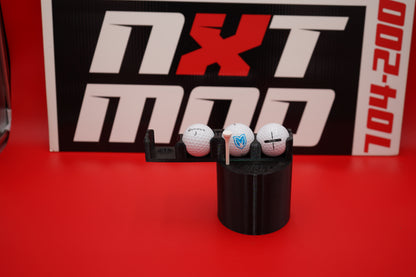 3D Printed Golf Tee & Ball Holder for Denago Cupholder