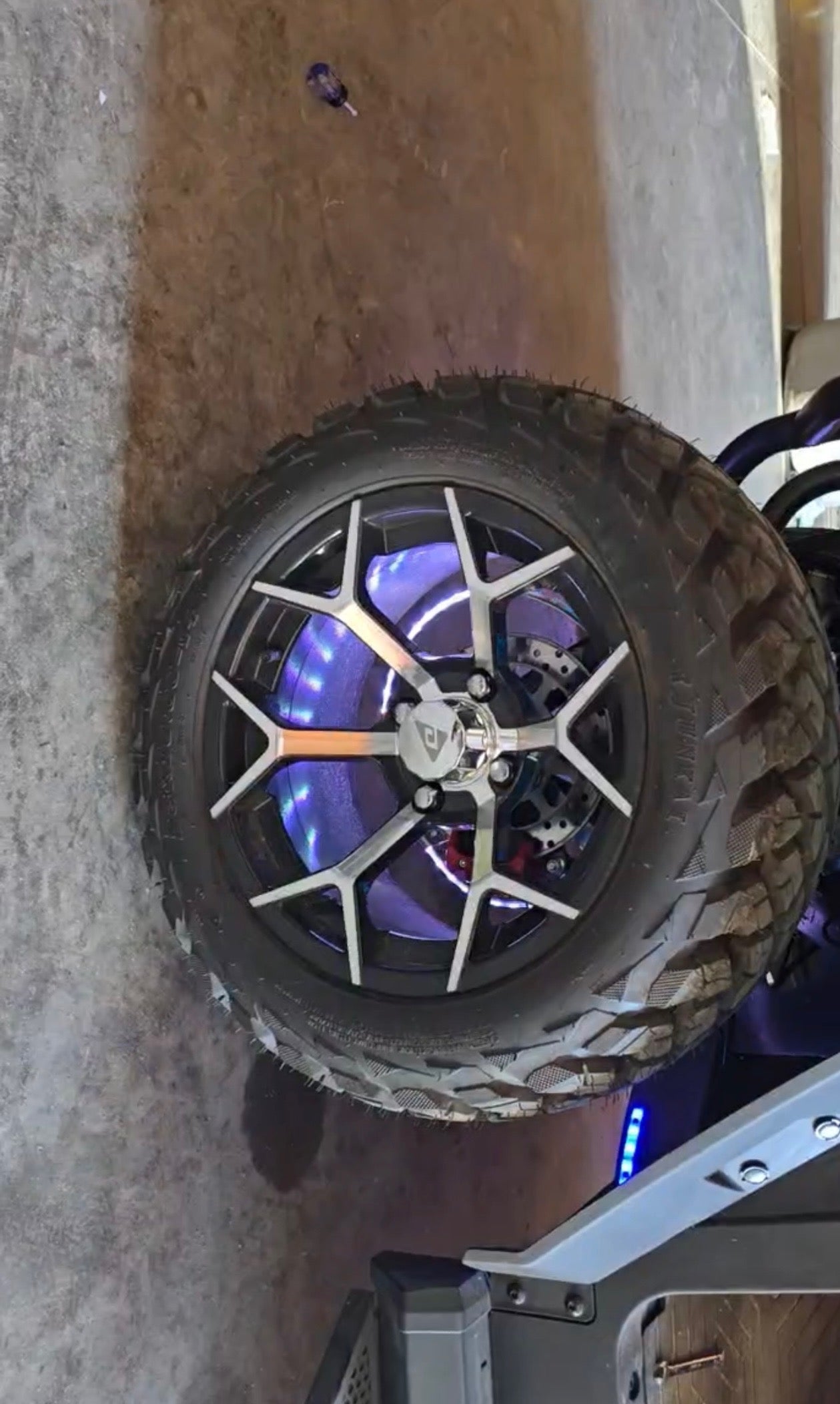 LED Wheel Lights Kit for All Denago Golf Cart Models