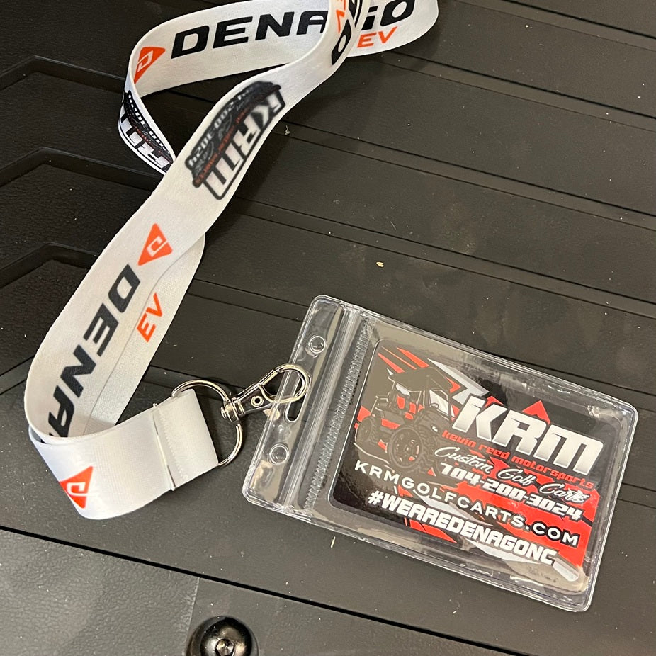 KRM Lanyard w/ Plastic Sleeve for Denago Key Card