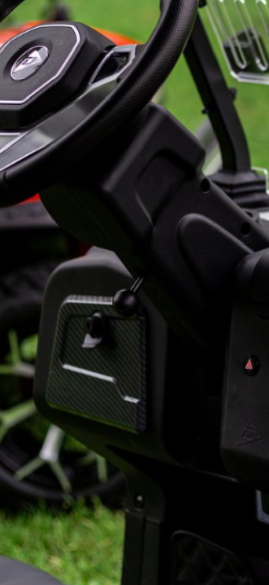 Round Steering Adjustment Knob